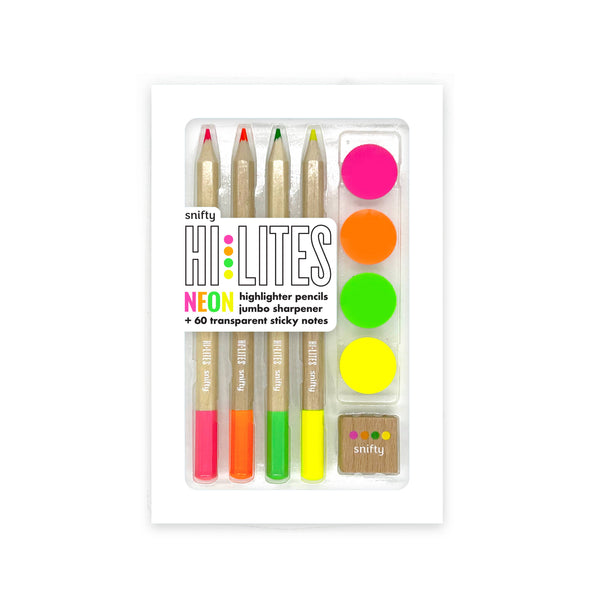 HI•LITES - NEON PENCIL HIGHLIGHTING SET