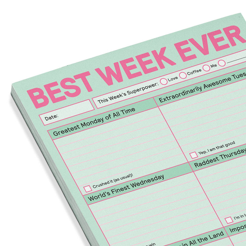 Best Week Ever Pad (Pastel Version)