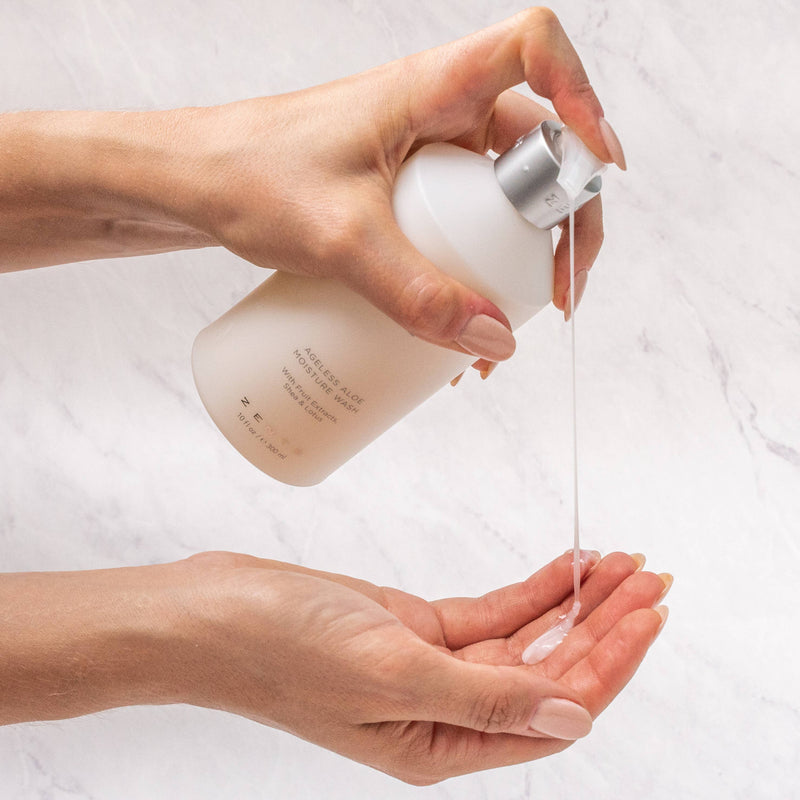 Petal, ZENTS Ageless Aloe Hand & Body Moisture Wash, 10oz