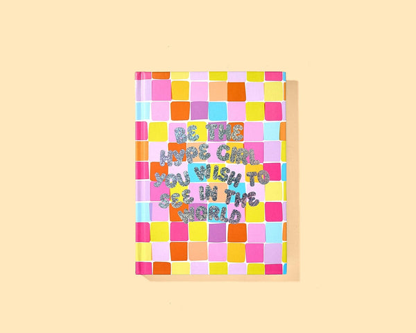Hardcover Notebook - "Be The Hype Girl..." - Elise