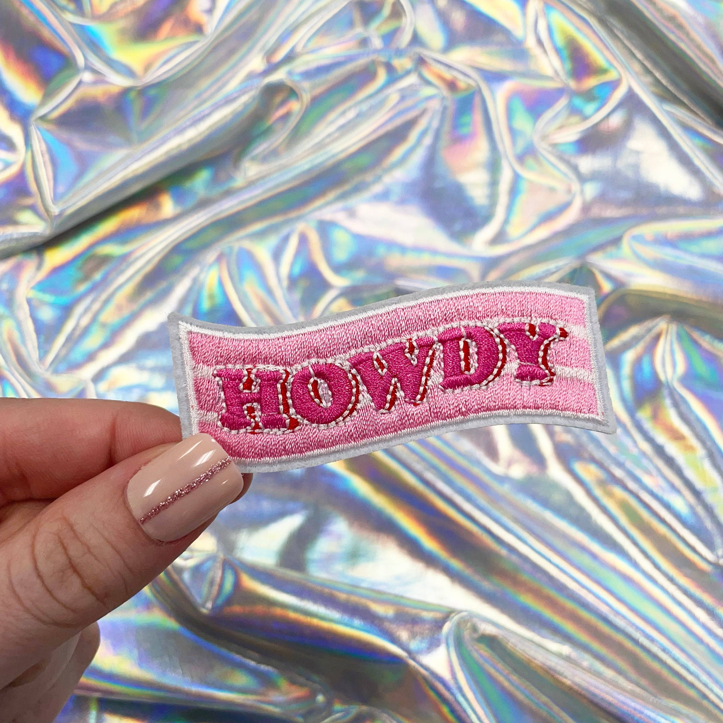 Howdy Banner Iron On Patch – Mi Vida Uvalde