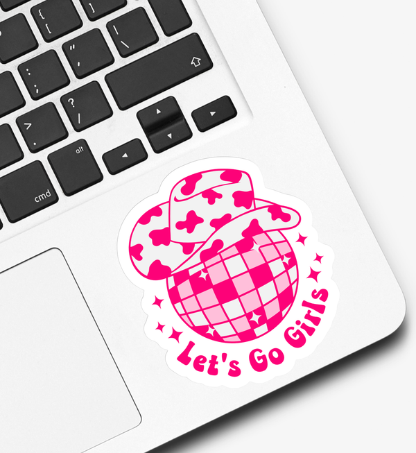 Let’s Go Girls Sticker