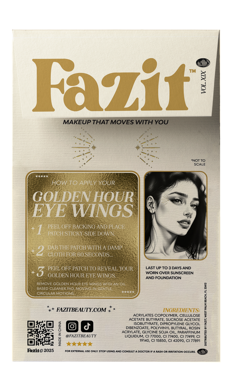 Golden Hour Eye Wings