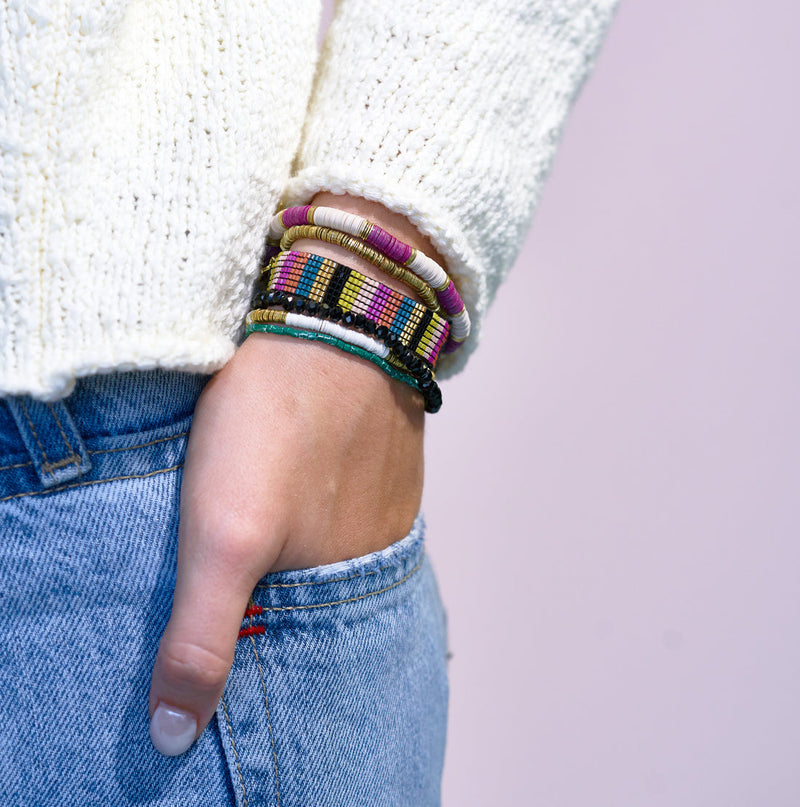 Mixed Bracelet Stack of 6 Be Jeweled