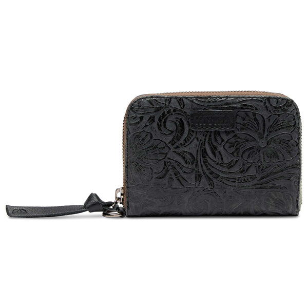 Steely Zippy Wallet