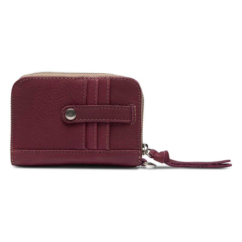 Plum Zippy Wallet