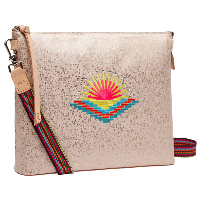 Fuzzy Downtown Crossbody