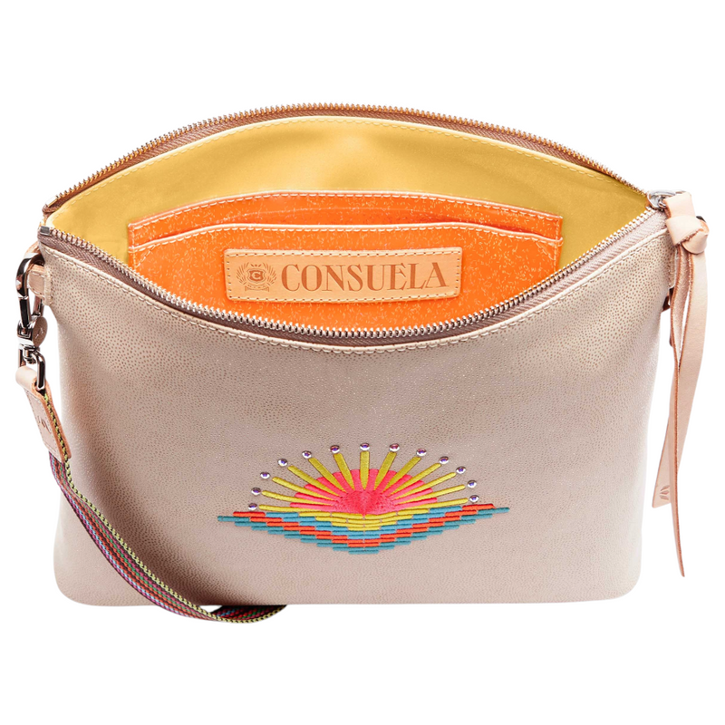 Fuzzy Downtown Crossbody