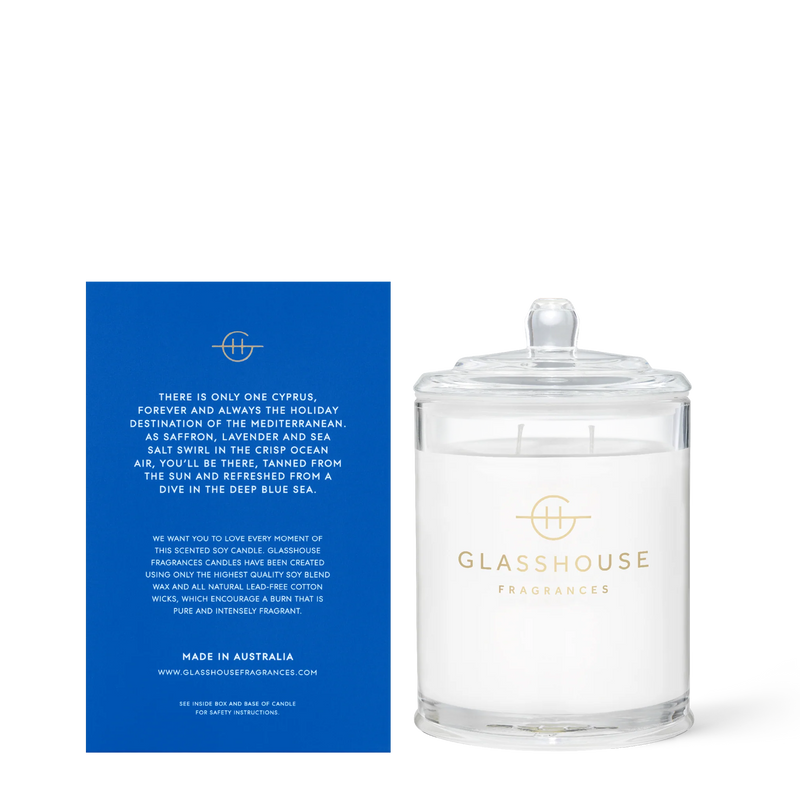 Diving Into Cyprus Candle