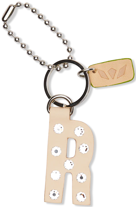 ICED ALPHABET CHARM "R"