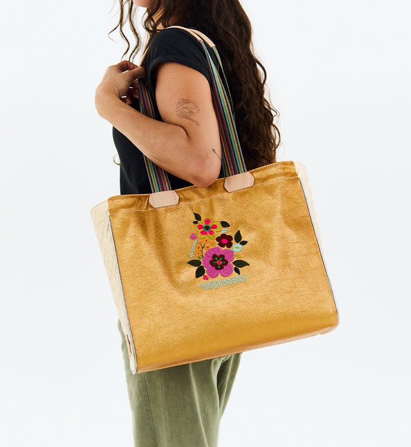 Bronzed Journey Tote