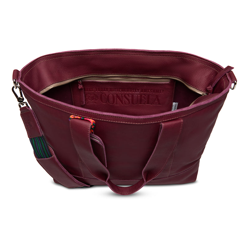 Plum Max Tote