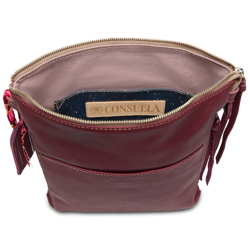Plum Tour Crossbody