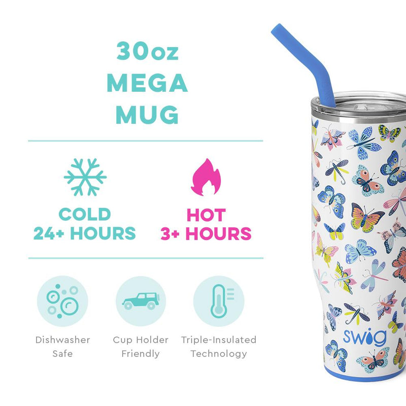 Butterfly Bliss Mega Mug 30oz