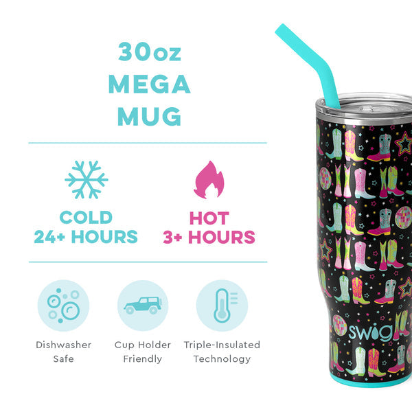 Disco Cowgirl Mega Mug (30oz)