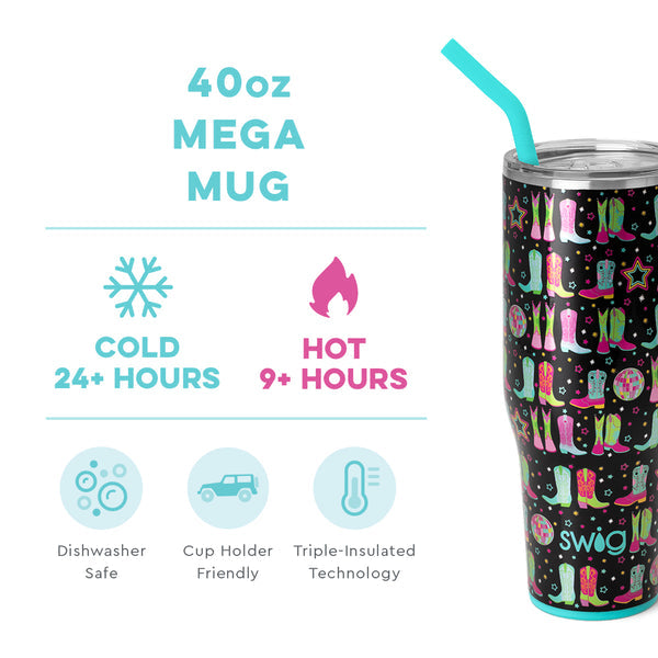 Disco Cowgirl Mega Mug (40oz)