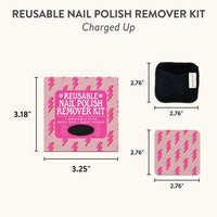 Charged Up Reusuable Nail Polish Remover Kit