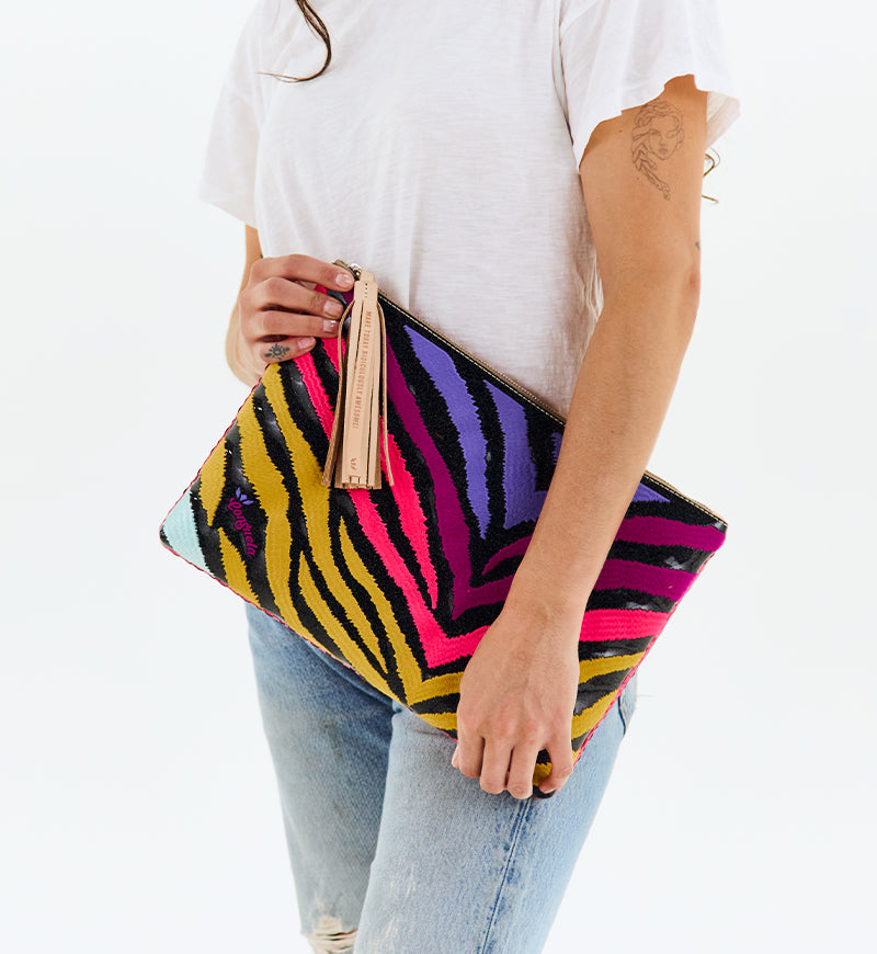 Karaoke Take Me Out Clutch