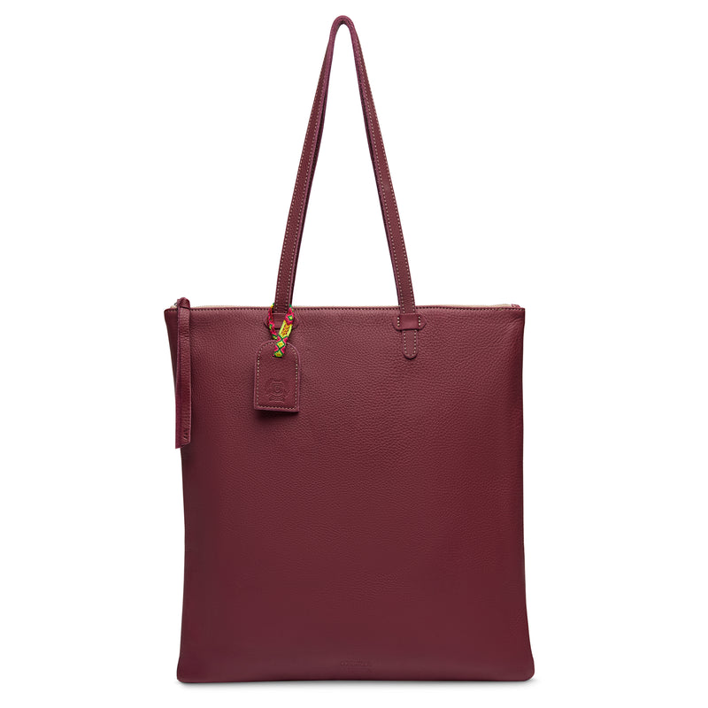 Plum Shopper Tote