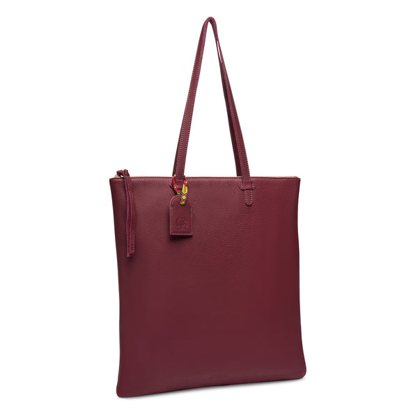 Plum Shopper Tote