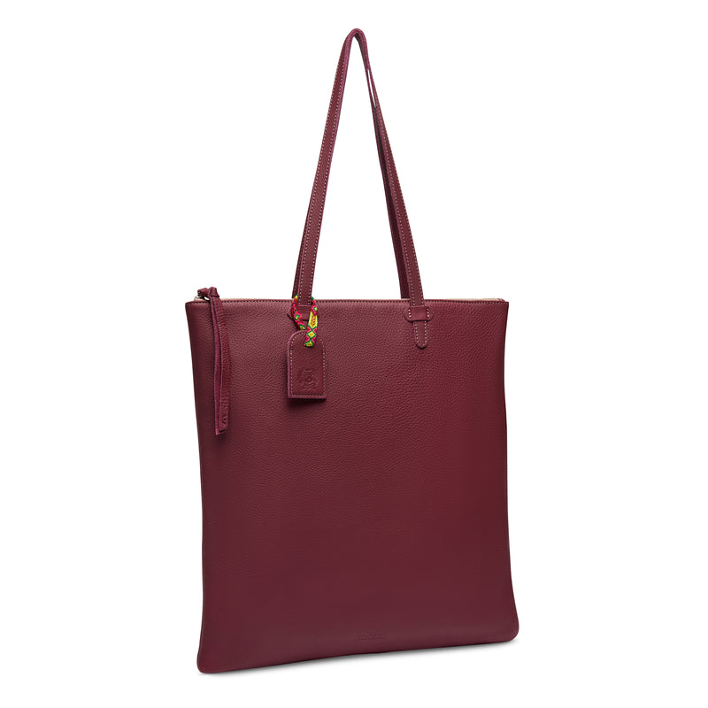 Plum Shopper Tote