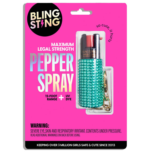 Self-Defense Spray | Mint Rhinestone