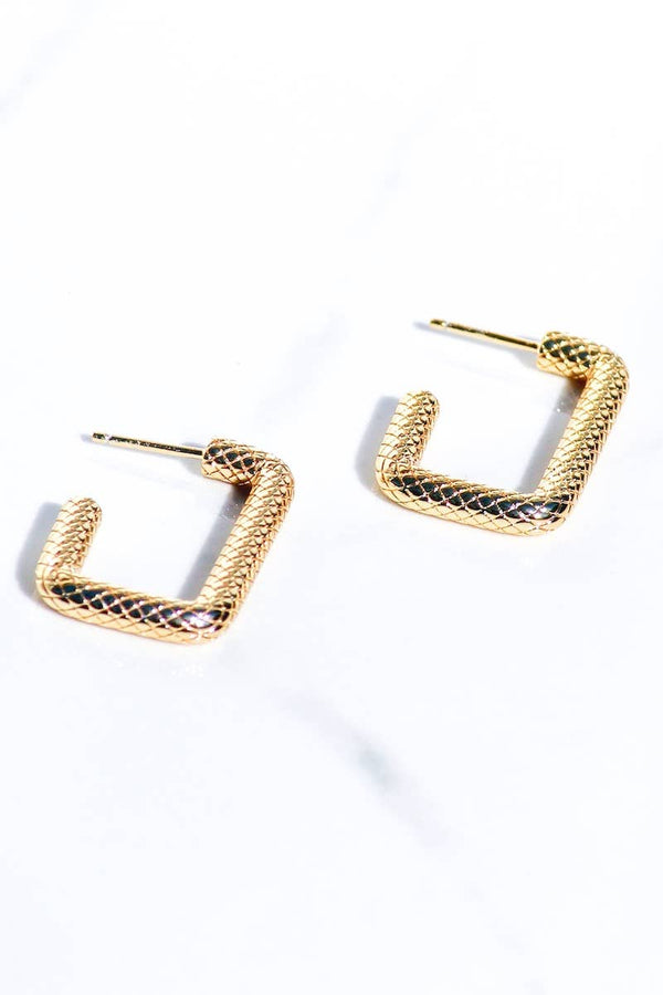 BALI HOOPS- 14K GOLD VERMEIL
