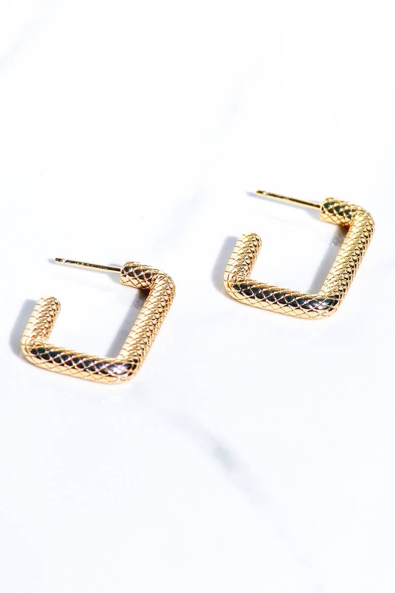 BALI HOOPS- 14K GOLD VERMEIL