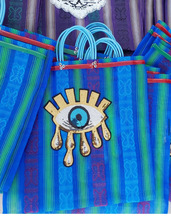Mesh Large bags - Evil Eye