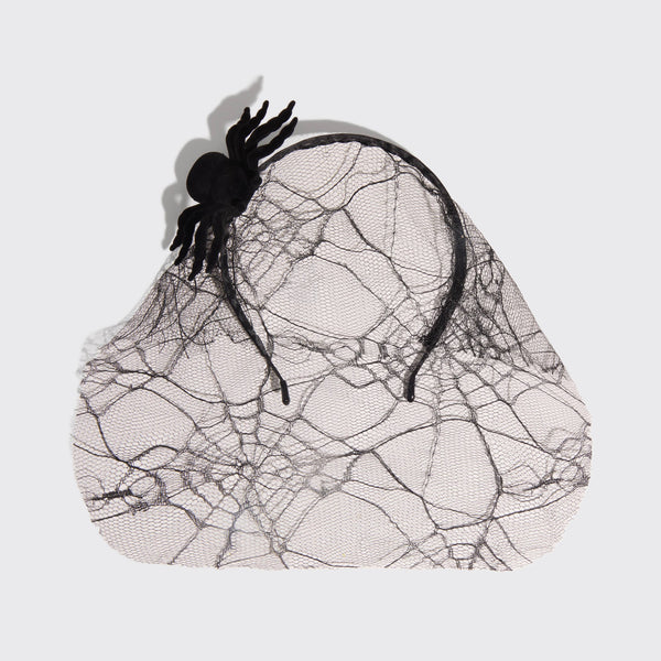 Veil Headband - Spiderweb