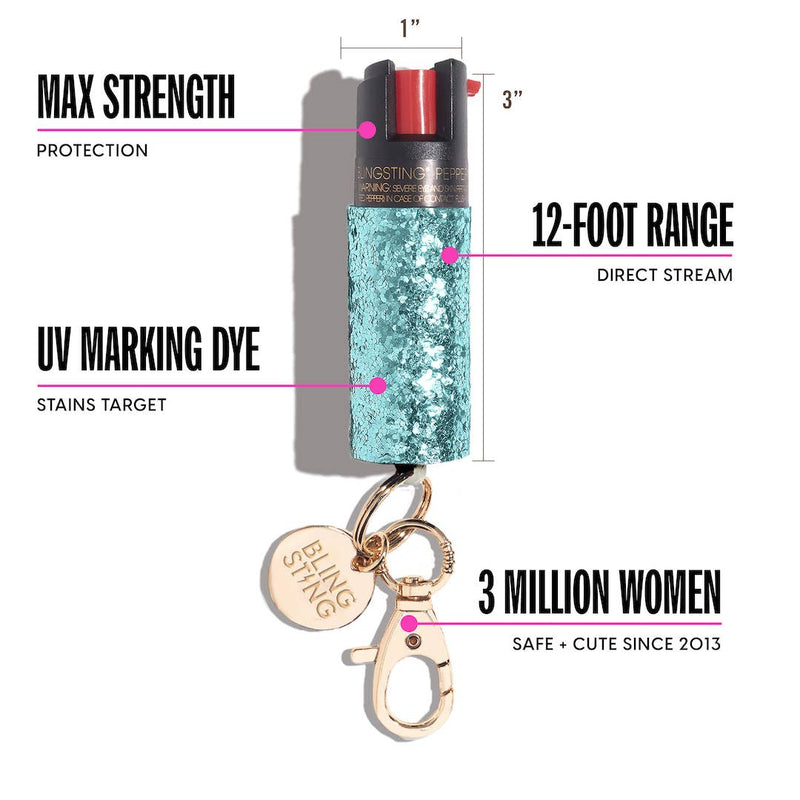 Self-Defense Spray | Mint Glitter