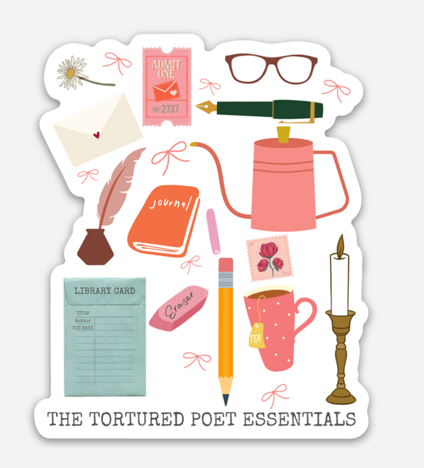 The Tortured Poet's Essential Sticker (Taylor Swift)