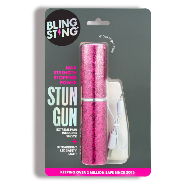 Mini Stun Gun |  Pink Glitter