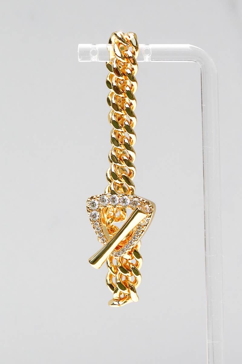 Triomphe Bracelet- 14K Gold Vermeil