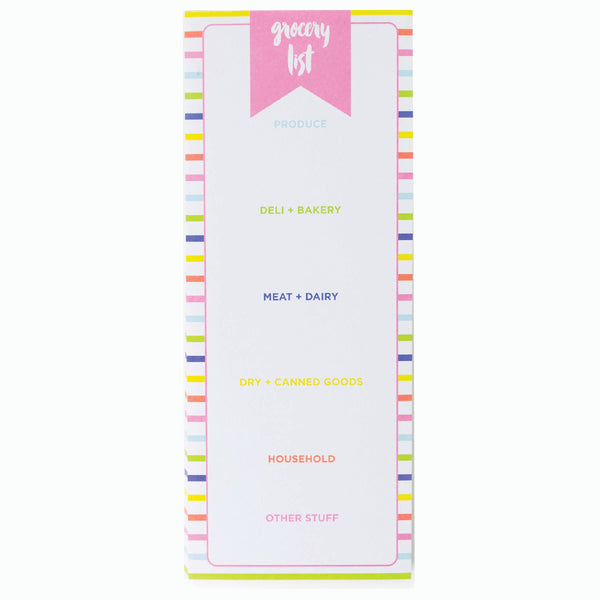 List Pad - "Grocery List"