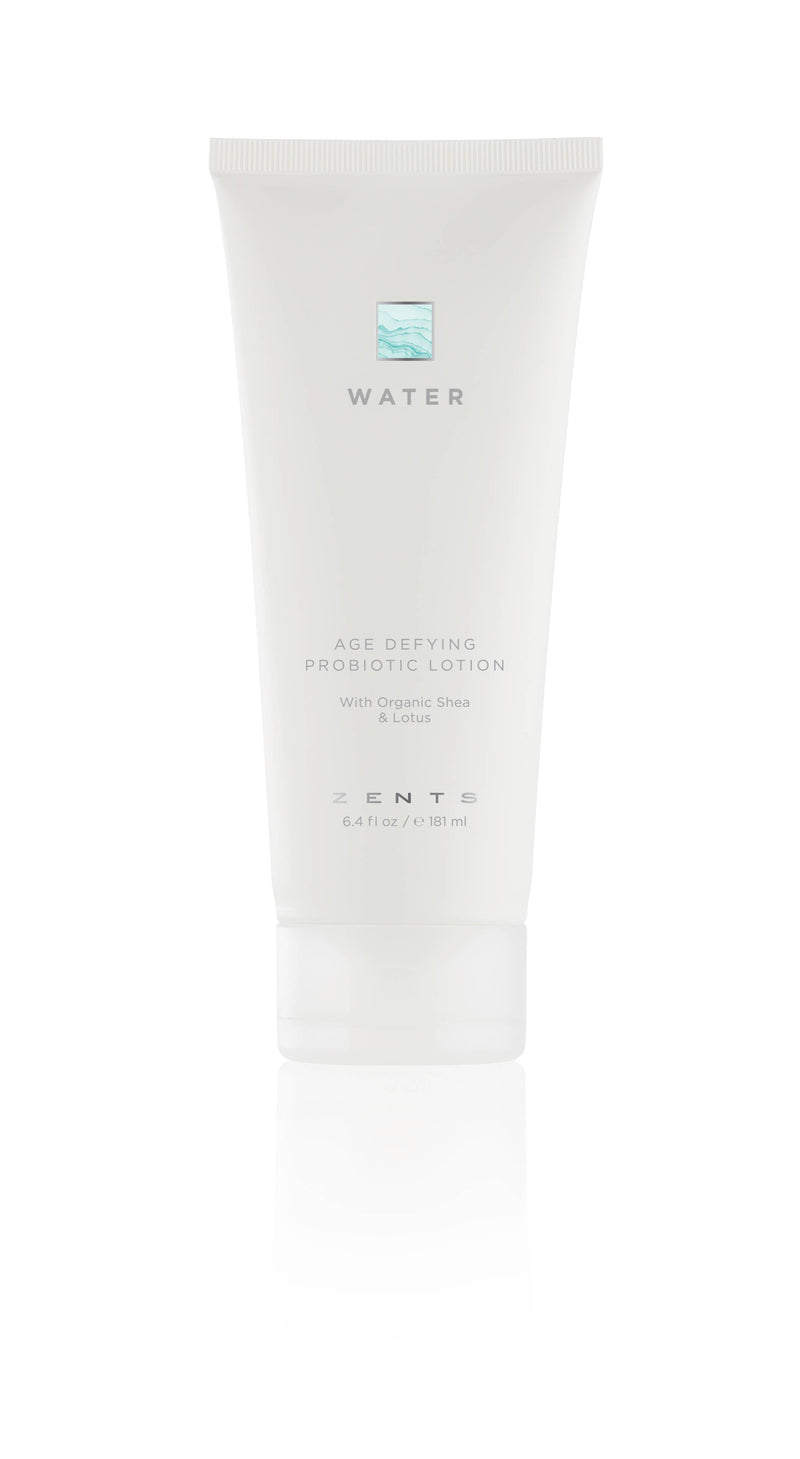 Water, ZENTS Age Defying Probiotic Lotion, 6.4oz
