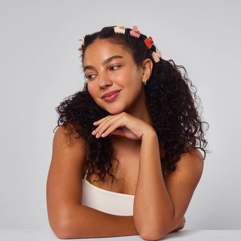 Recycled Mini Cloud Clips 8pc Set - Assorted Cherry Blossom