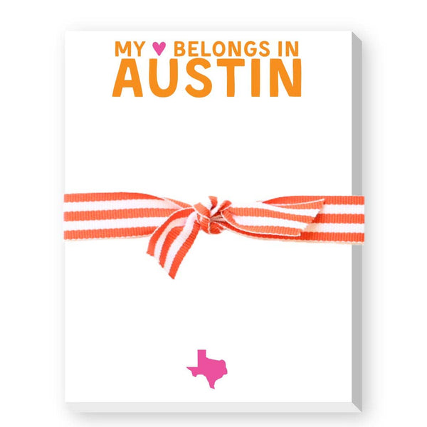 MY HEART BELONGS TO MINI NOTEPAD