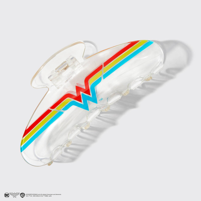 Wonder Woman x kitsch Clear rAcrylic Printed Clip