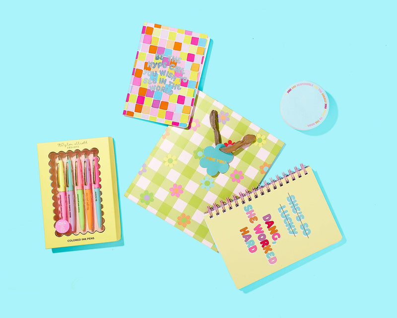 Spiral Notebook - "...She Worked Hard" - Katie - 200 Pages