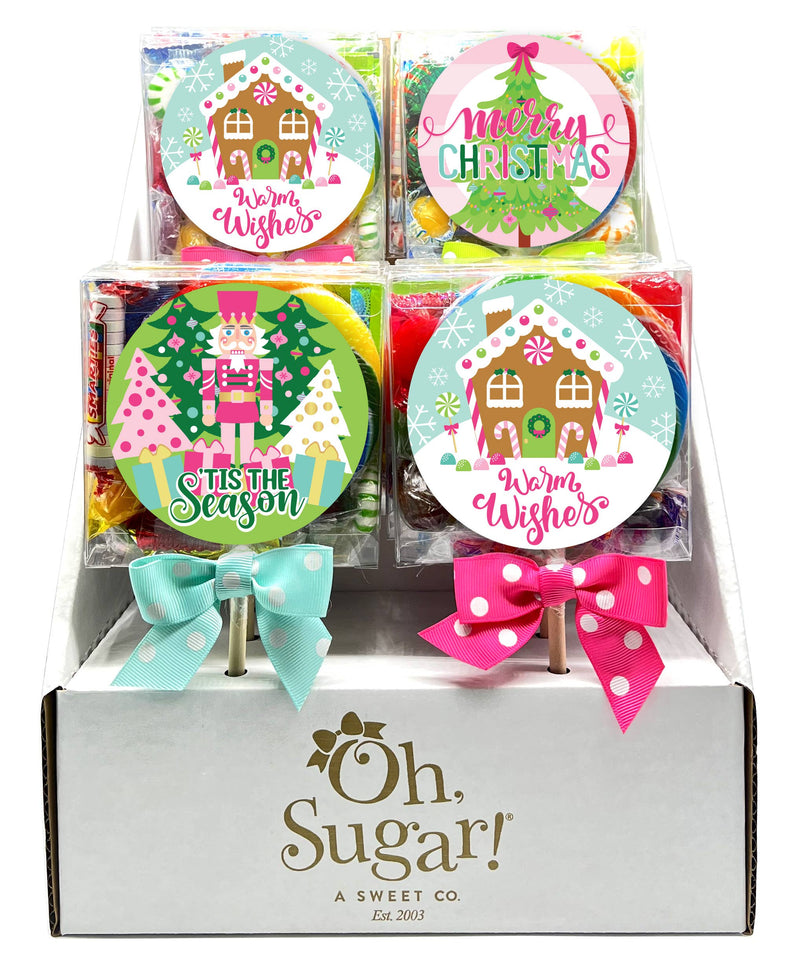 Christmas/ Holiday Mix Up Pops w/ Display Box Asst #7