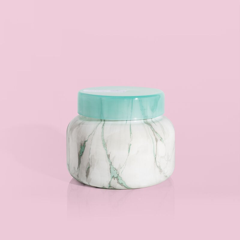 MODERN MARBLE SIGNATURE JAR, COCONUT SANTAL