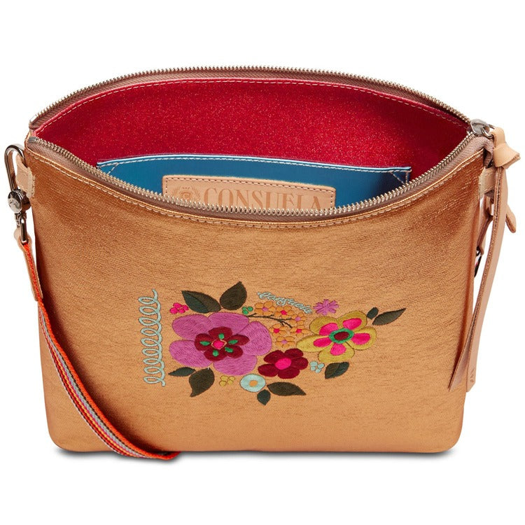 Bronzed Downtown Crossbody