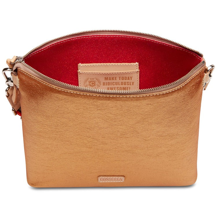Bronzed Downtown Crossbody