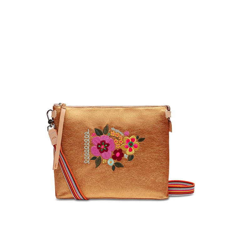 Downtown Crossbody, Bronzed