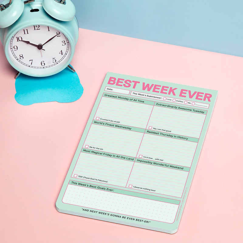 Best Week Ever Pad (Pastel Version)