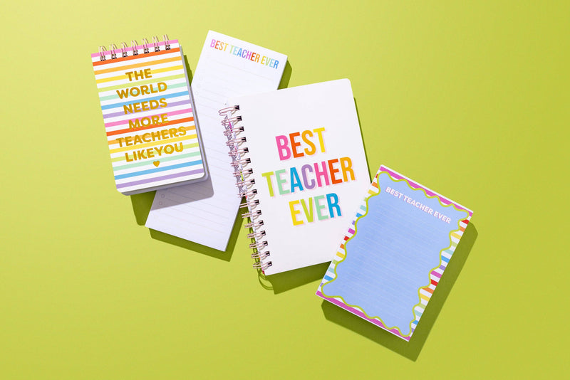 List Pad w/ Magnet - "Best Teacher Ever" - 100 Sheets