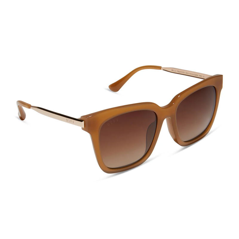 Bella Salted Caramel Brown Gradient Polarized Sunglasses