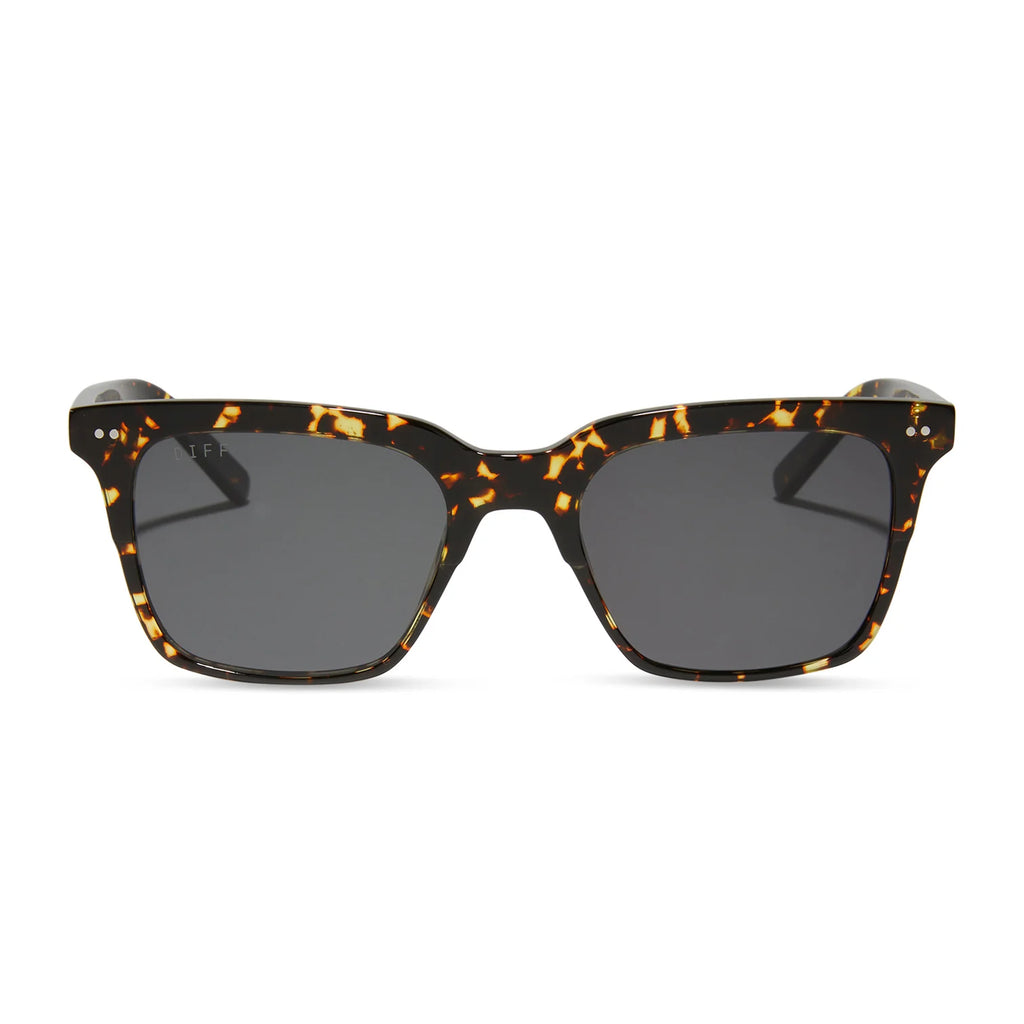 DIFF Eyeware - Billie Fiery Tortoise Grey Polarized  display picture 2