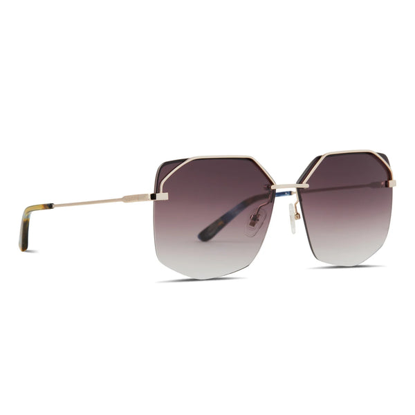 Bree Gold Brown Gradient Polarized Sunglasses